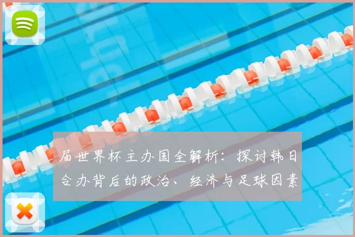 届世界杯主办国全解析：探讨韩日合办背后的政治、经济与足球因素